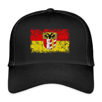 Schwaben - Trucker Cap - Schwarz/Schwarz - Vorne