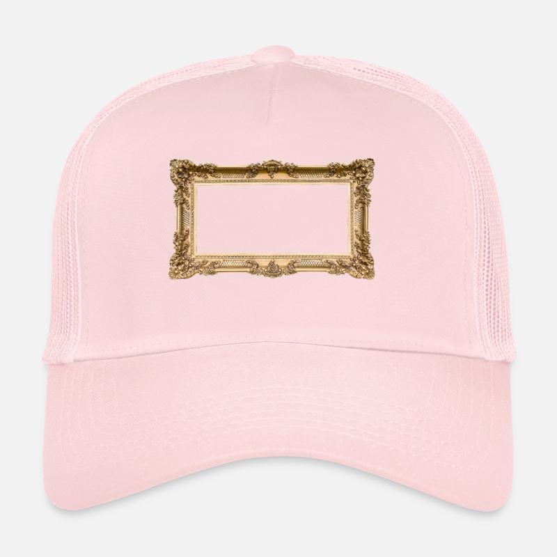Golden frame Trucker Cap