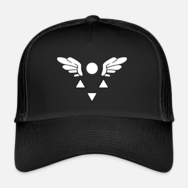 Don de sous-aile Deltarune - Casquette trucker  - noir/noir