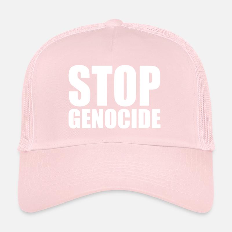 Stop genocide Casquette trucker 