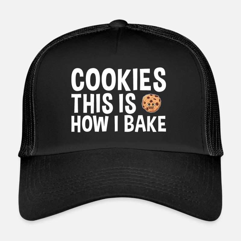 Baking This Is How I Bake Cookie Trucker Cap