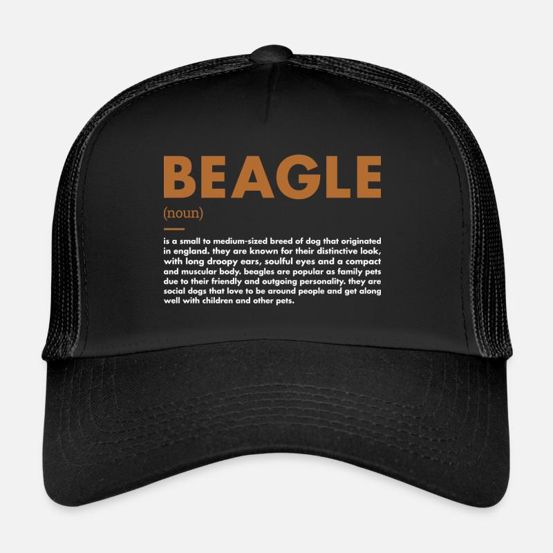 Définition de Beagle Casquette trucker 
