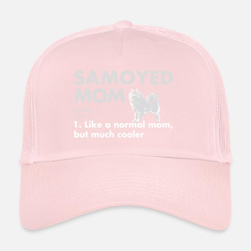 Définition de maman samoyède Casquette trucker 
