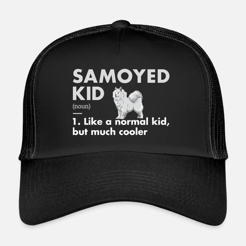 Définition de l'enfant Samoyède Casquette trucker 