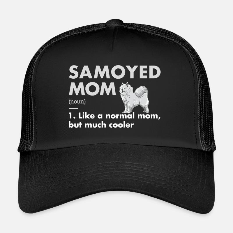 Définition de maman samoyède Casquette trucker 