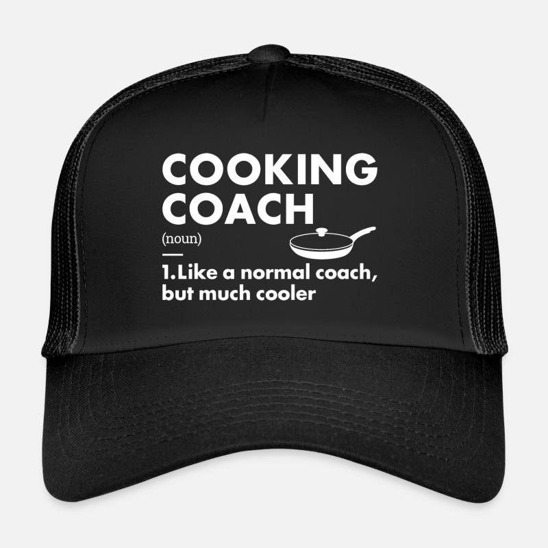 Cook Coach Definition Cooking Trucker Cap