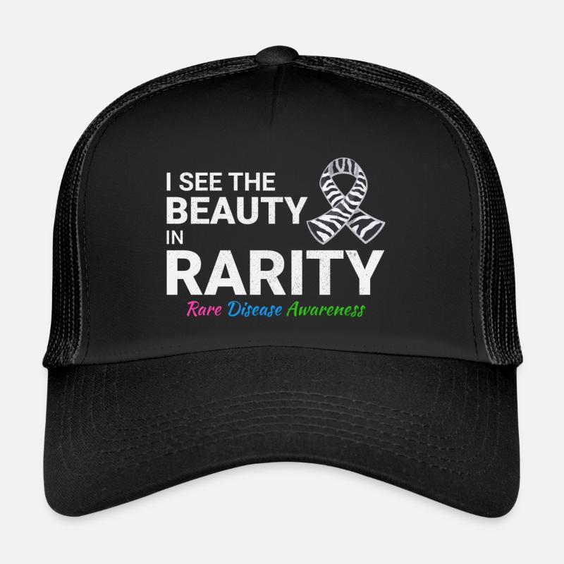 Sensibilisation aux maladies rares de la beauté dans la rareté Casquette trucker 