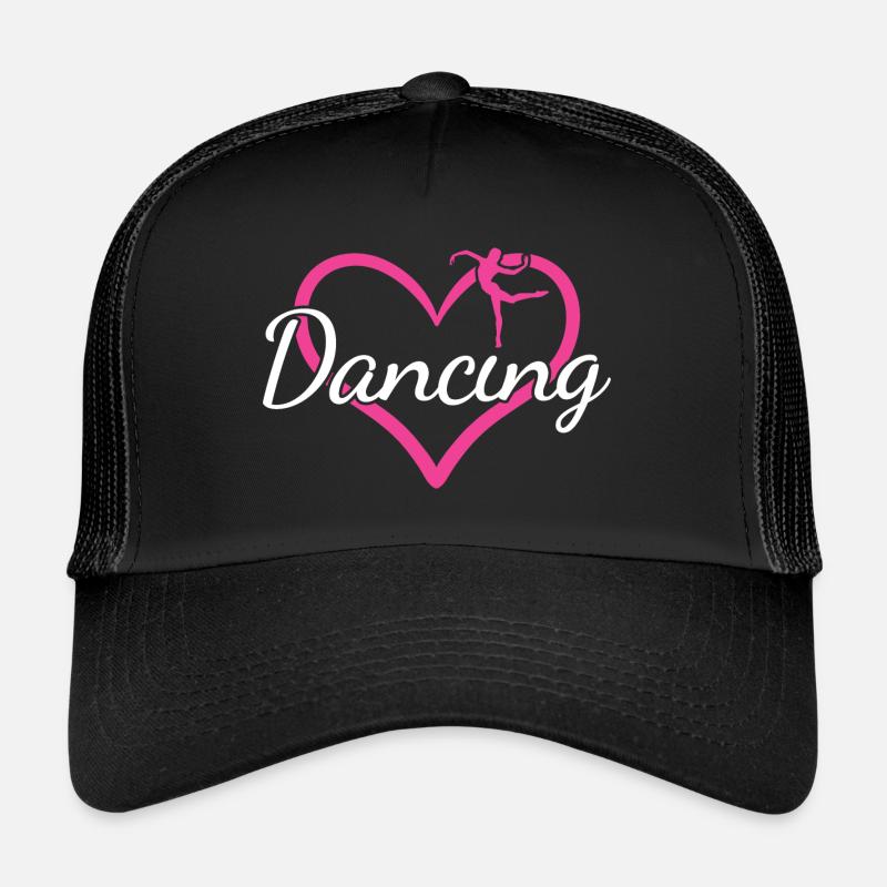 Dancer Heart Dancing Trucker Cap