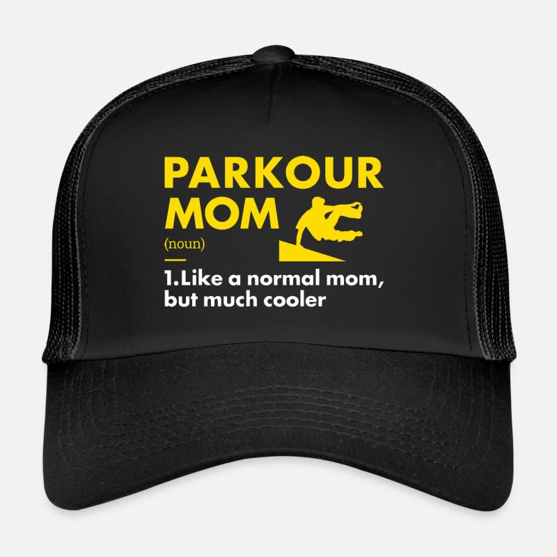 Traceur Maman Définition Parkour Casquette trucker 