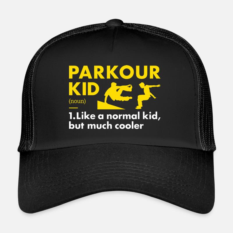 Traceur Kid Définition Parkour Casquette trucker 