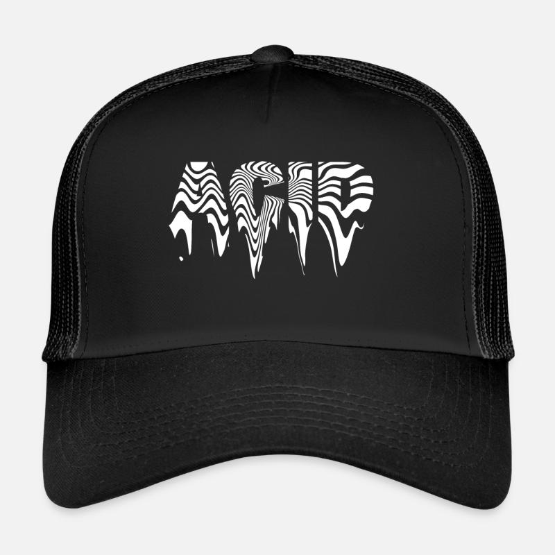 acide fondu Casquette trucker 