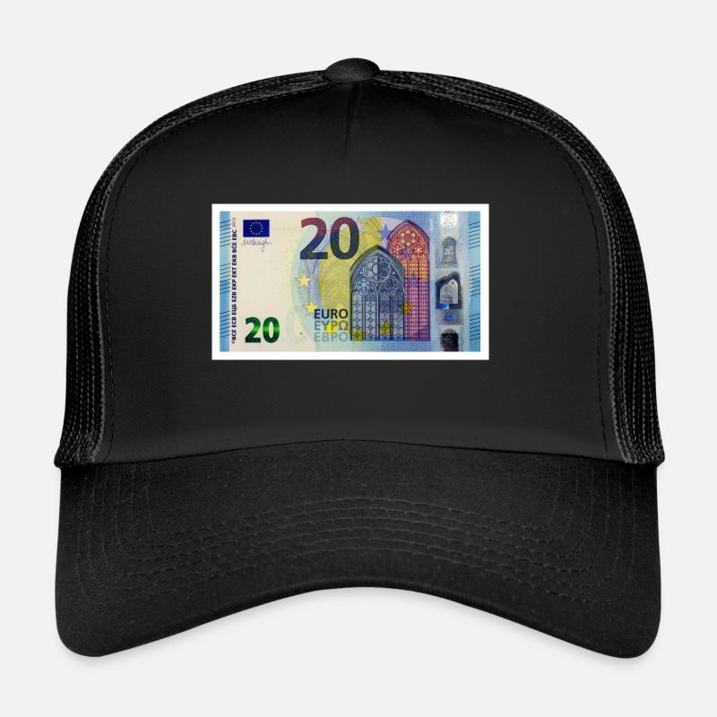 20 Euros - Trucker Cap - black/black