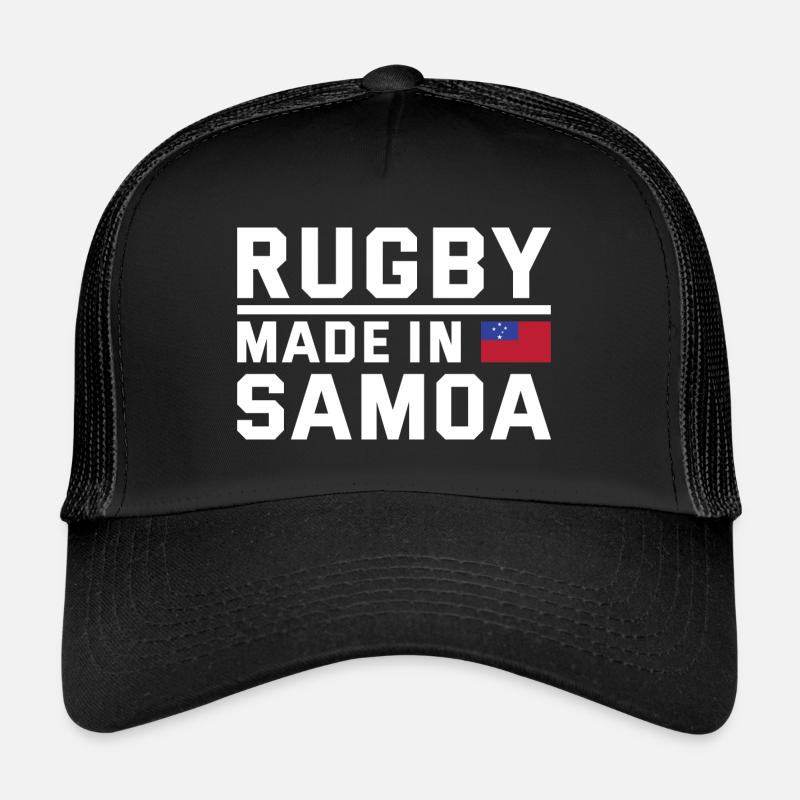 Rugby fabriqué à partir de Samoa Rugby Casquette trucker 
