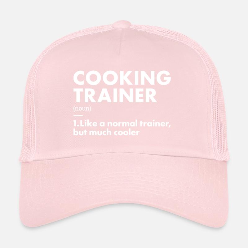 Cook Trainer Définition Cuisine Casquette trucker 