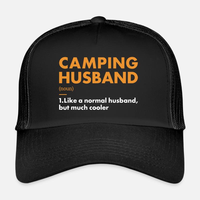 Camper mari définition camping Casquette trucker 