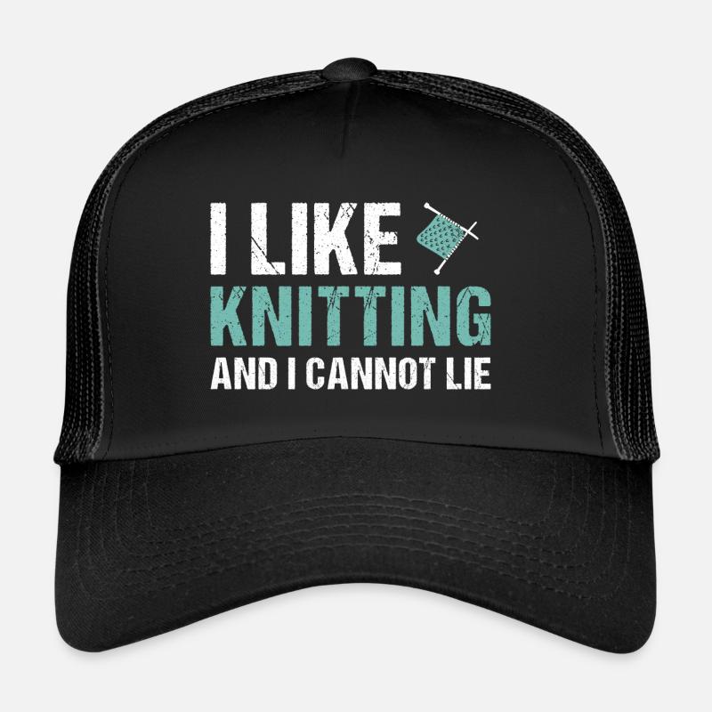 Knitter I Like Knitting Trucker Cap