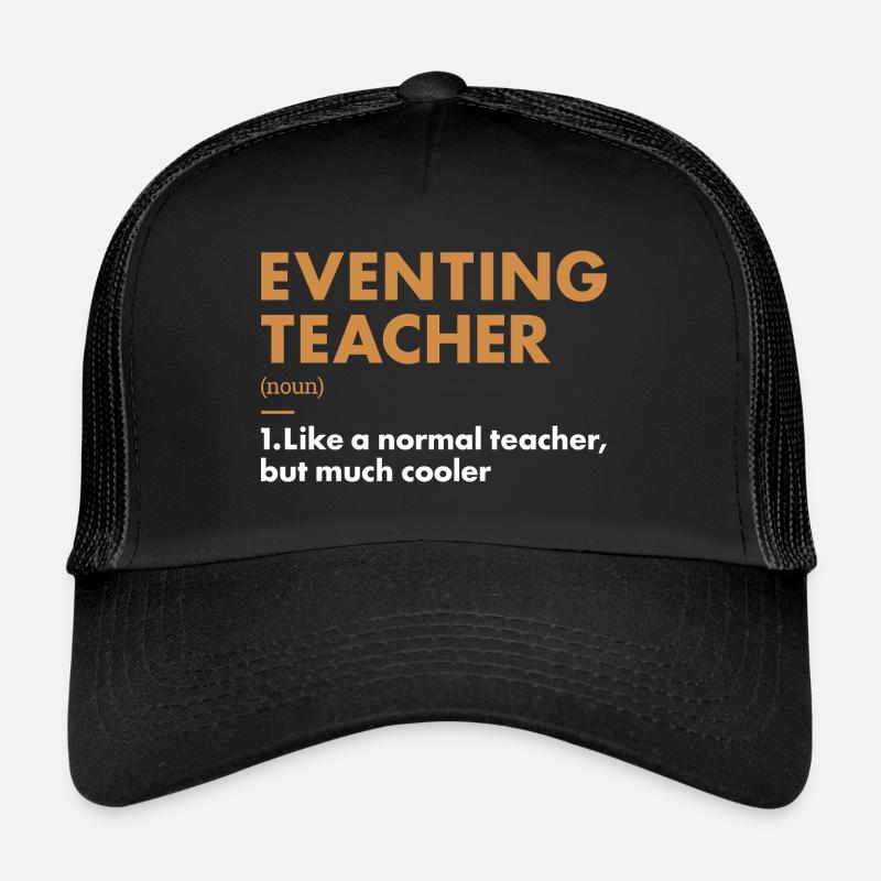 Cavalier Enseignant Définition Concours complet Casquette trucker 
