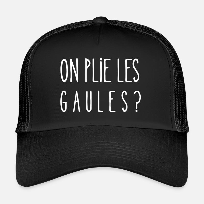 on plie les gaules ? Casquette trucker 