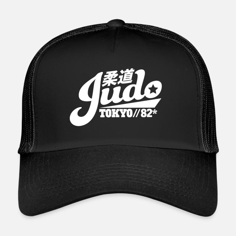 Judo - Trucker Cap - Schwarz/Schwarz