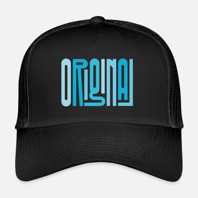 Original blau Trucker Cap