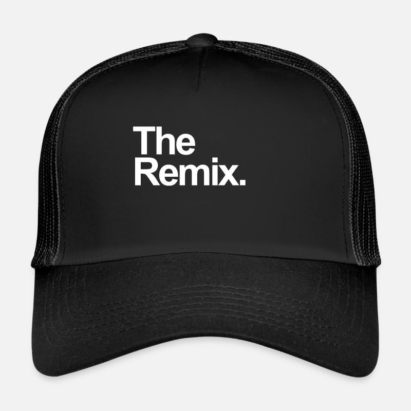 Der Remix - Trucker Cap - Schwarz/Schwarz