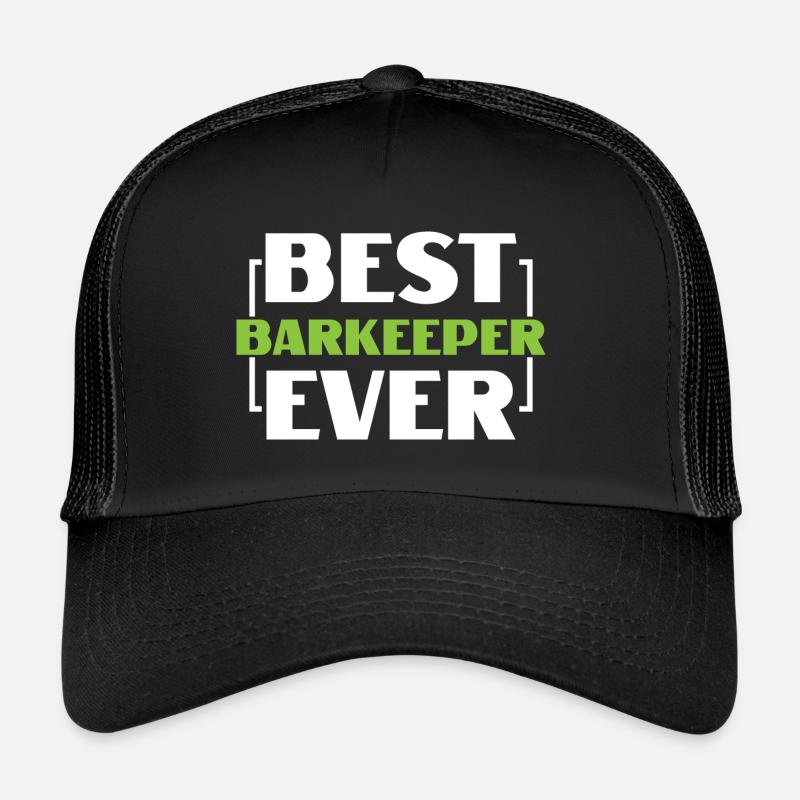Bester Barkeeper aller Zeiten - Barkeeper Hemd Trucker Cap