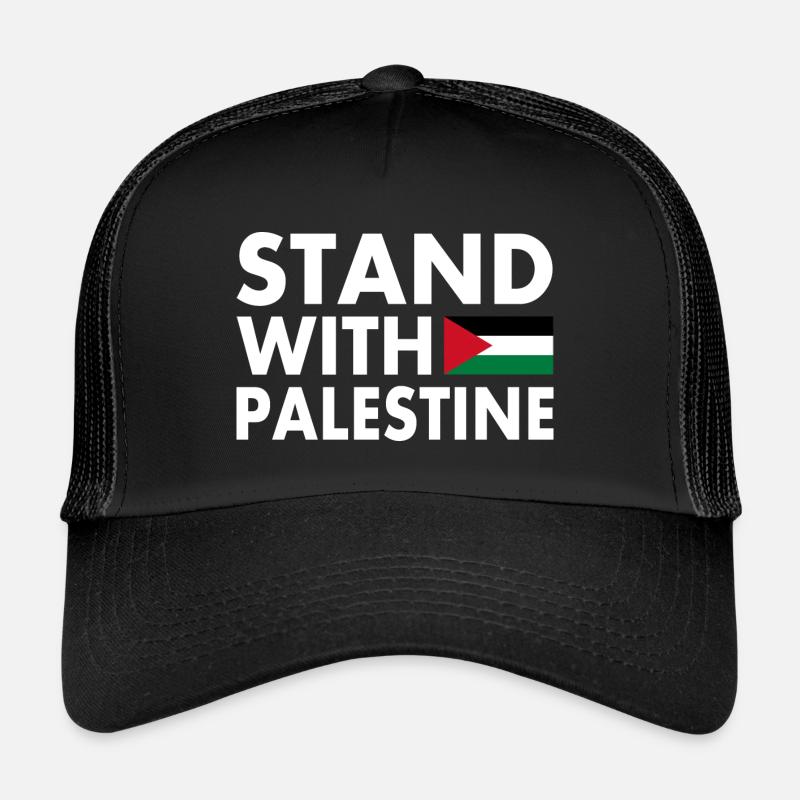 Palestina - Trucker Cap - black/black