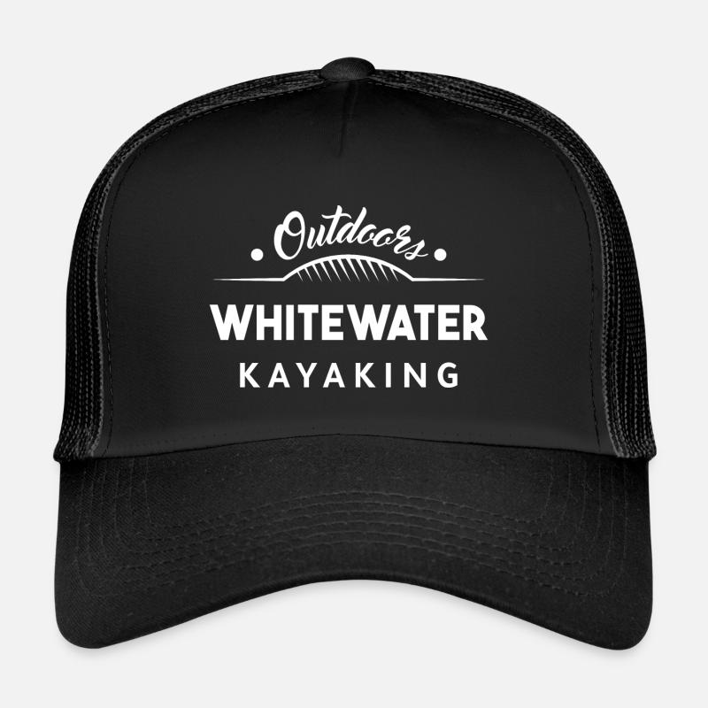 Outdoors Whitewater Kayaking Trucker Cap