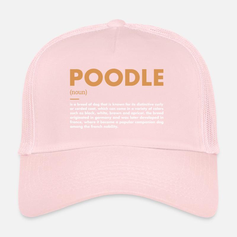 Définition du caniche Casquette trucker 