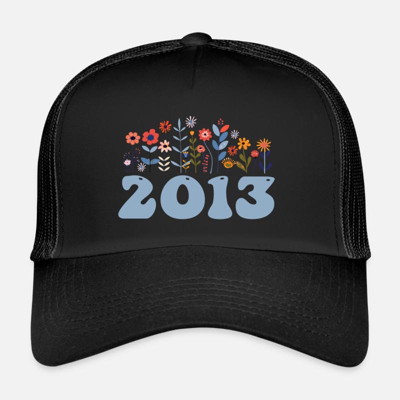 2013 Blumenmuster 2013 Blumen-thema Blumen 2013 Trucker Cap