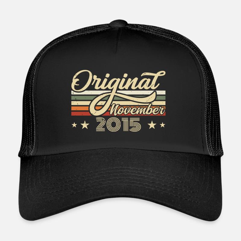 November 2015 Geburtstagsgeschenk November 2015 Trucker Cap