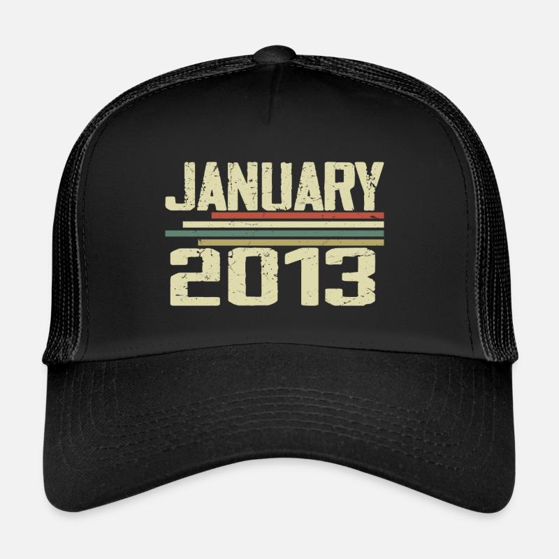 Janvier 2013 - Cadeau d’anniversaire Janvier 2013 Casquette trucker 
