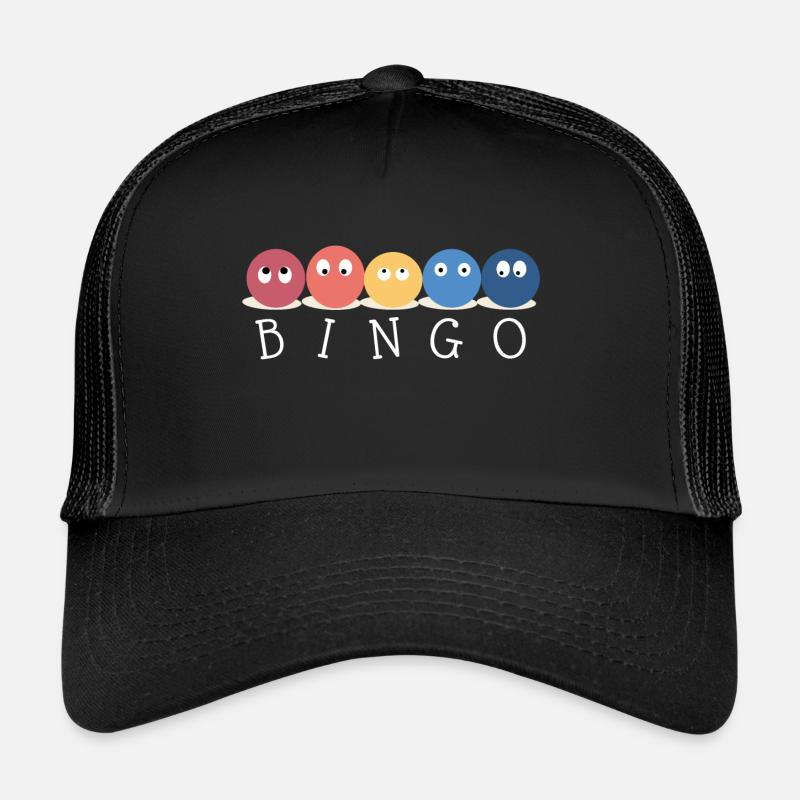 Bingo - Trucker Cap - black/black