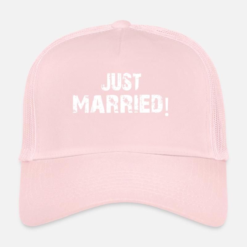 just married Casquette trucker 