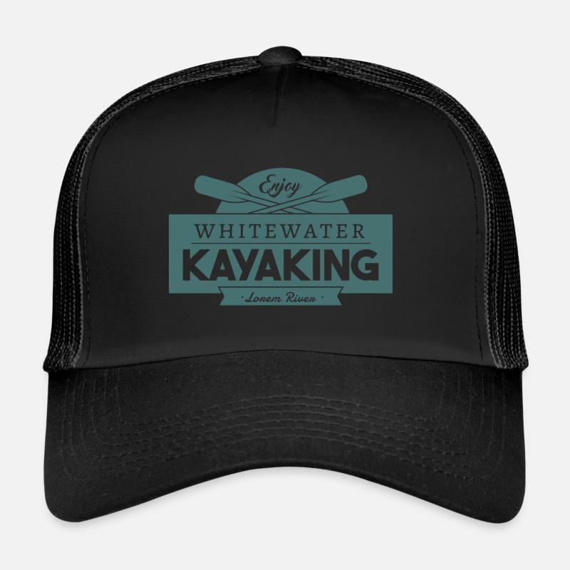 Profitez du kayak en eau vive Casquette trucker 