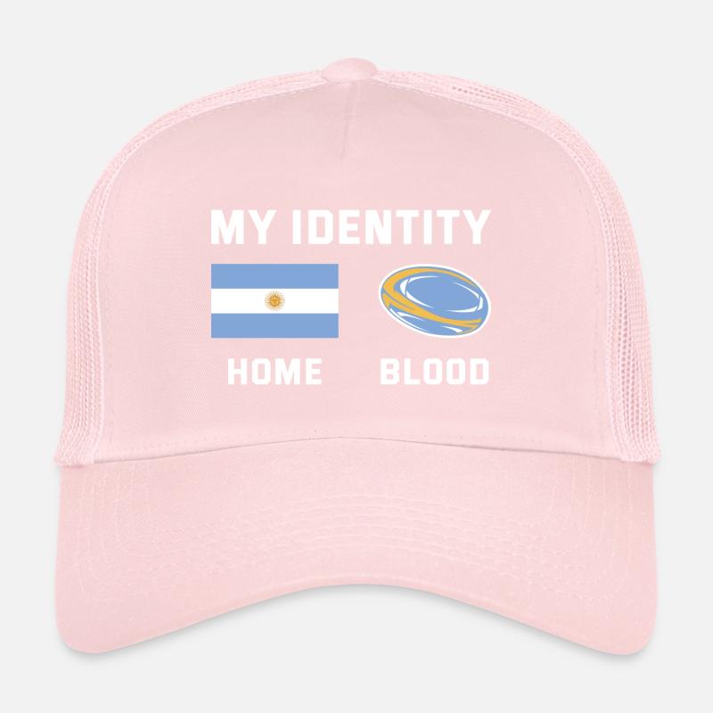 Mon identité Argentine Rugby Casquette trucker 