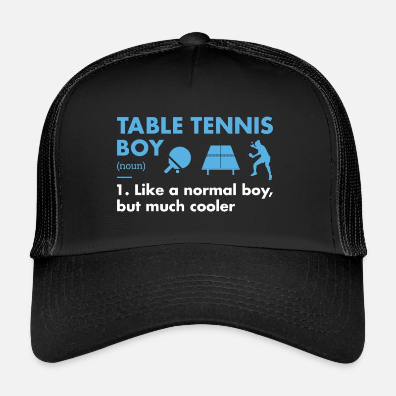 Sport Boy Définition Tennis de Table Casquette trucker 