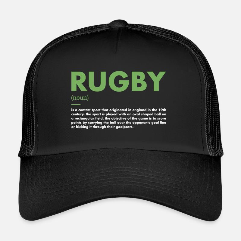 Sport Définition Rugby Casquette trucker 