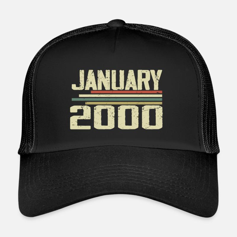 January 2000 - Birthday Gift January 2000 Trucker Cap