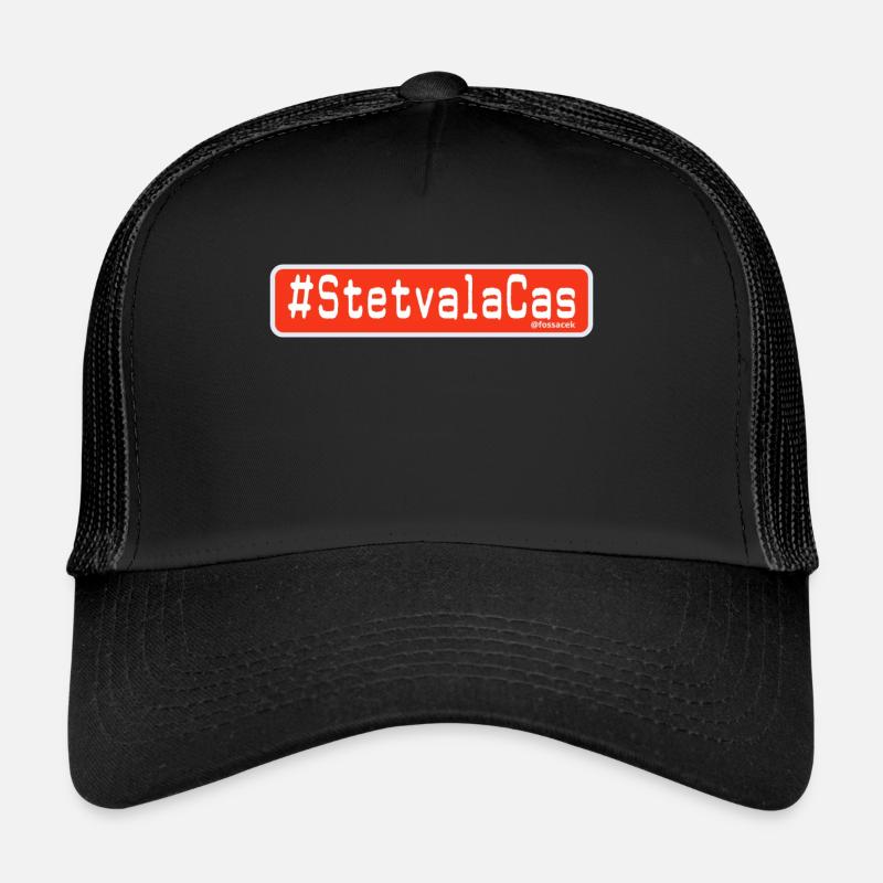 Stetv a la Cas Anti CoronaVirus - Trucker Cap - Schwarz/Schwarz