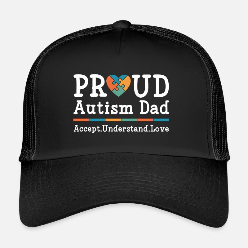 Stolzer Autismus Papa Trucker Cap