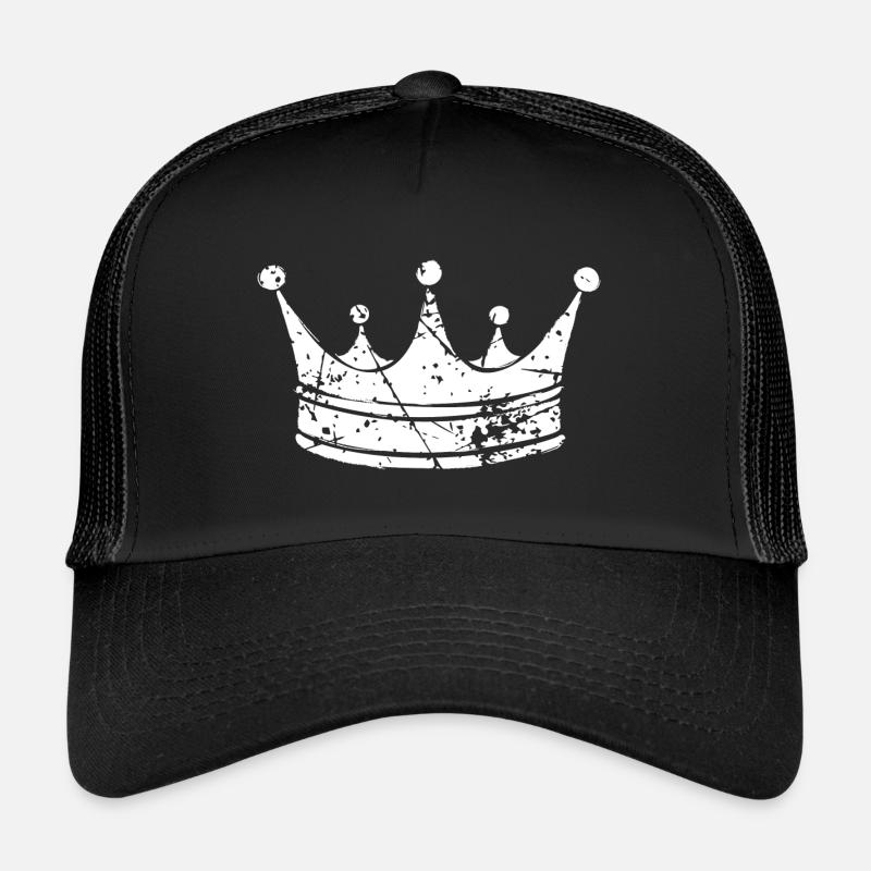 Krone - Trucker Cap - Schwarz/Schwarz