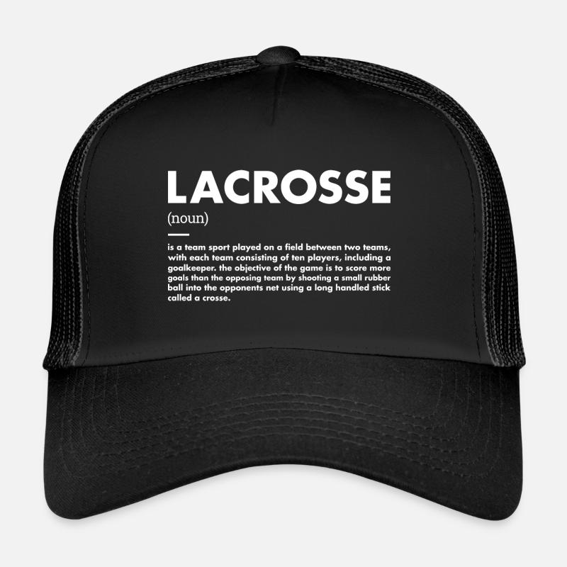 Définition du sport crosse Casquette trucker 