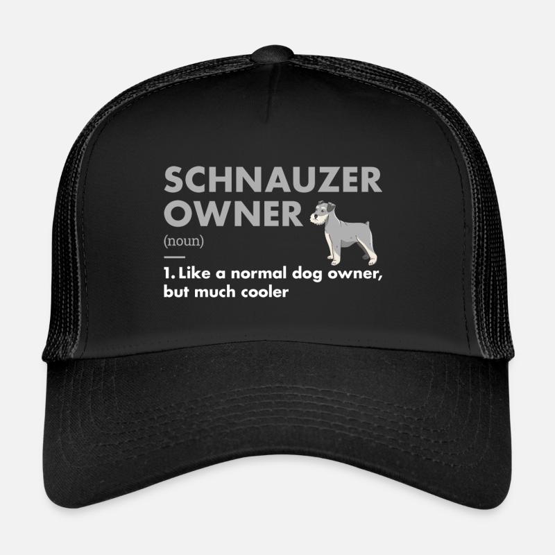 Schnauzer Owner Definition Trucker Cap
