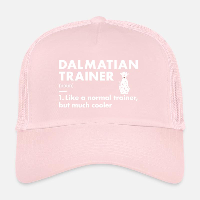 Dalmatian Trainer Definiton Trucker Cap