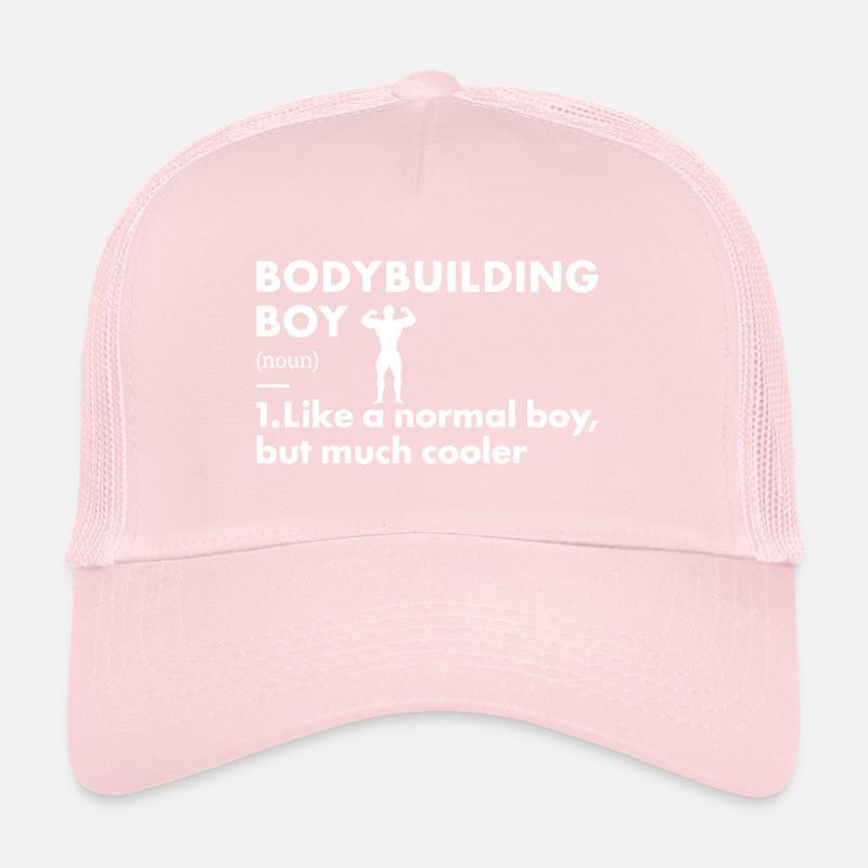 Musculation Sport Boy Definition Casquette trucker 