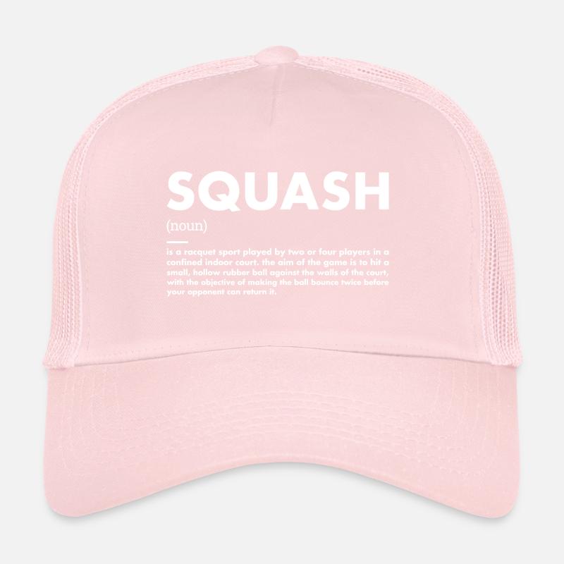 Sport Définition Squash Casquette trucker 