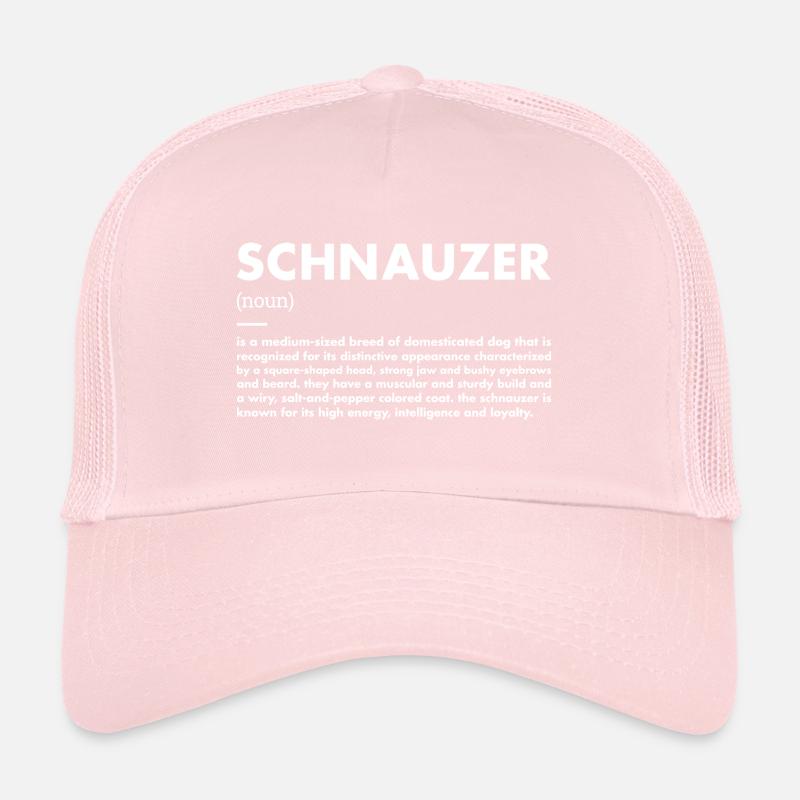 Schnauzer Definition Trucker Cap