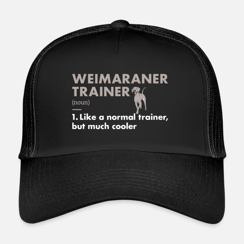 Dresseur de braques de Weimar Casquette trucker 