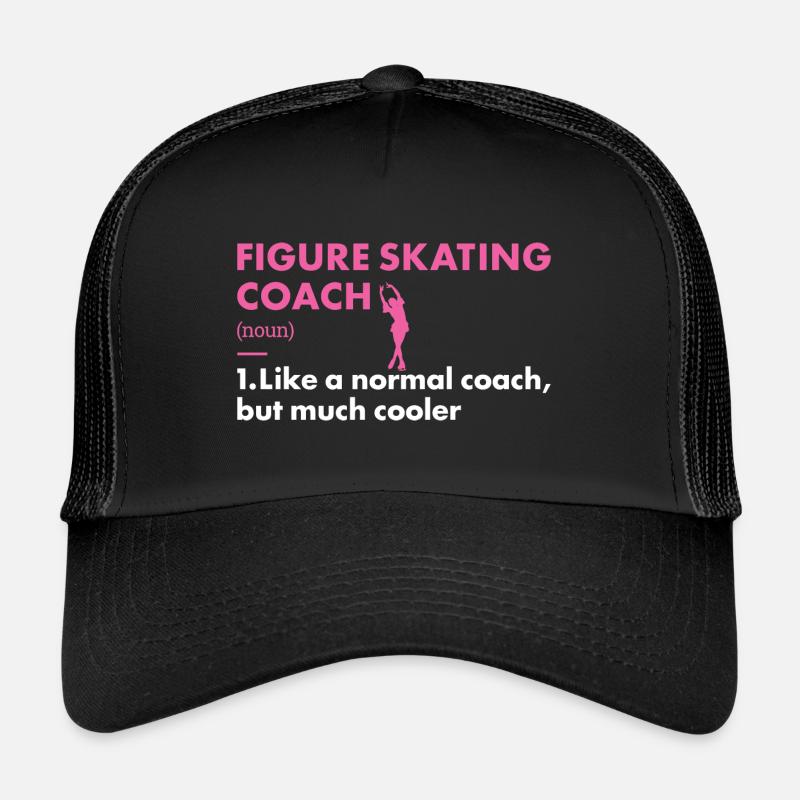 Sport Coach Figure Skating Trucker Cap